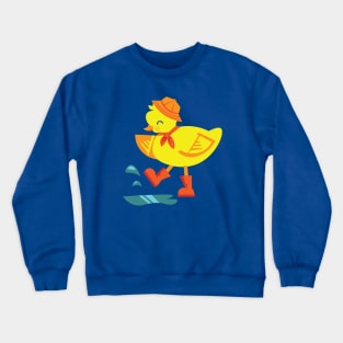 Splashy Duckling Crewneck Sweatshirt